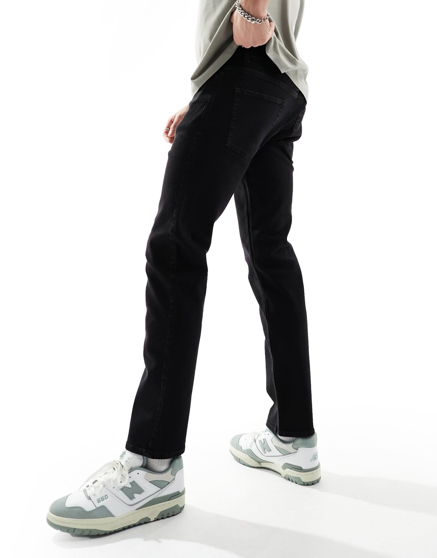 New Look slim jeans in washed black - ASOS Sample Sale EU Store