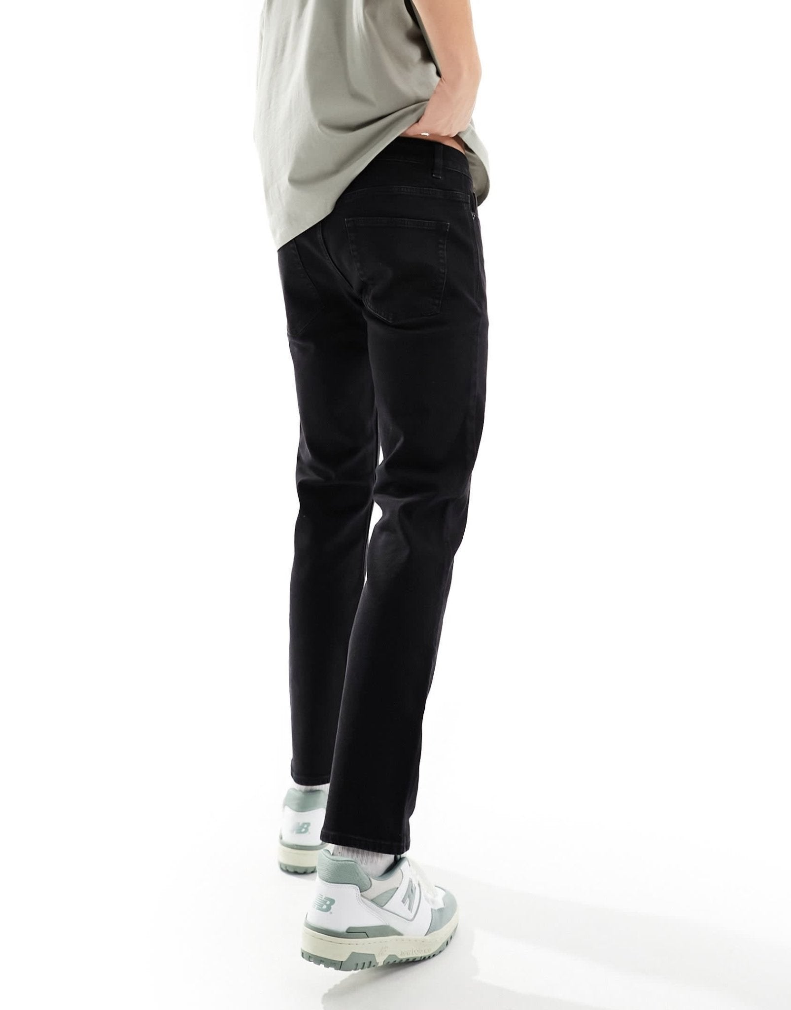 New Look slim jeans in washed black - ASOS Sample Sale EU Store