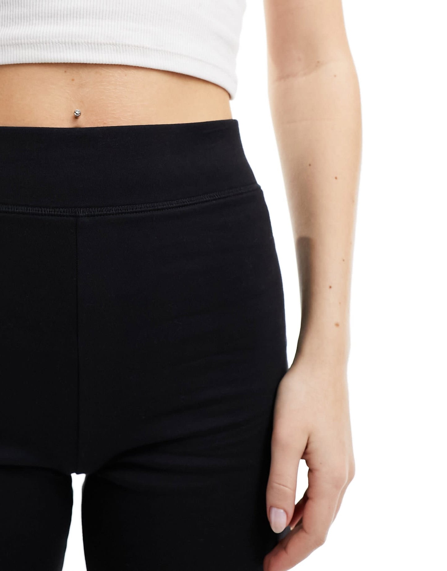 Nike Air high waisted flared leggings in black - ASOS Sample Sale EU Store