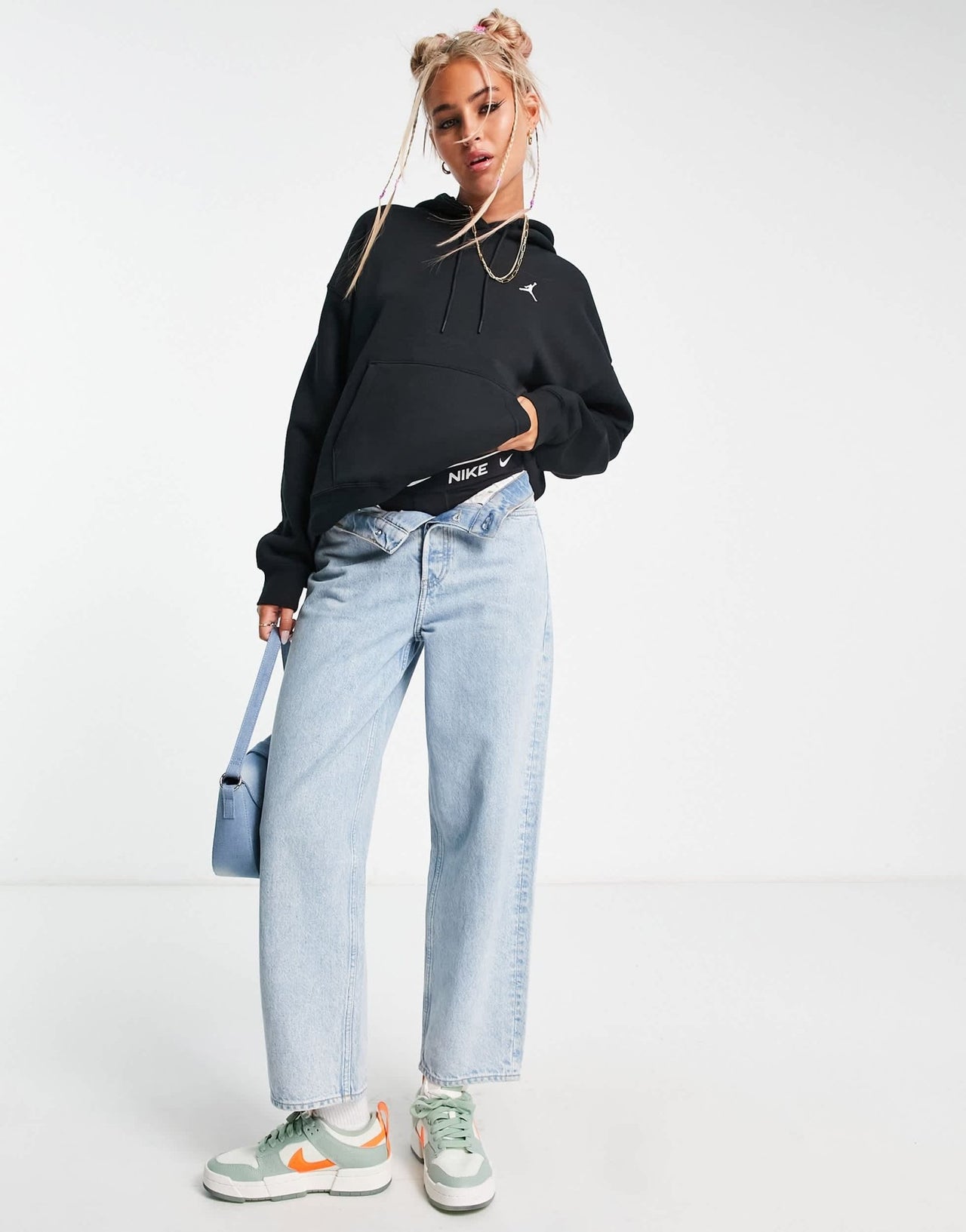 Nike Air Jordan Flight fleece hoodie in black - ASOS Sample Sale EU Store