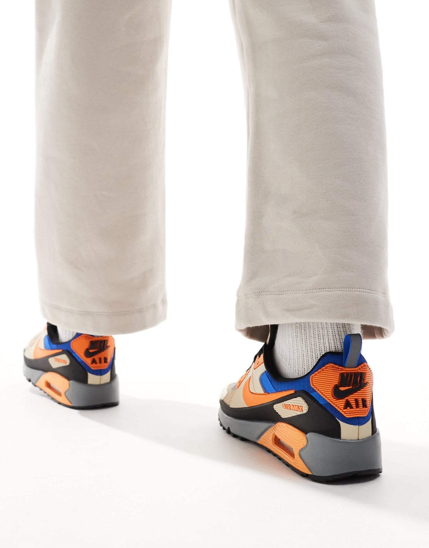 Nike Air Max 90 Drift trainers in orange and blue - ASOS Sample Sale EU Store