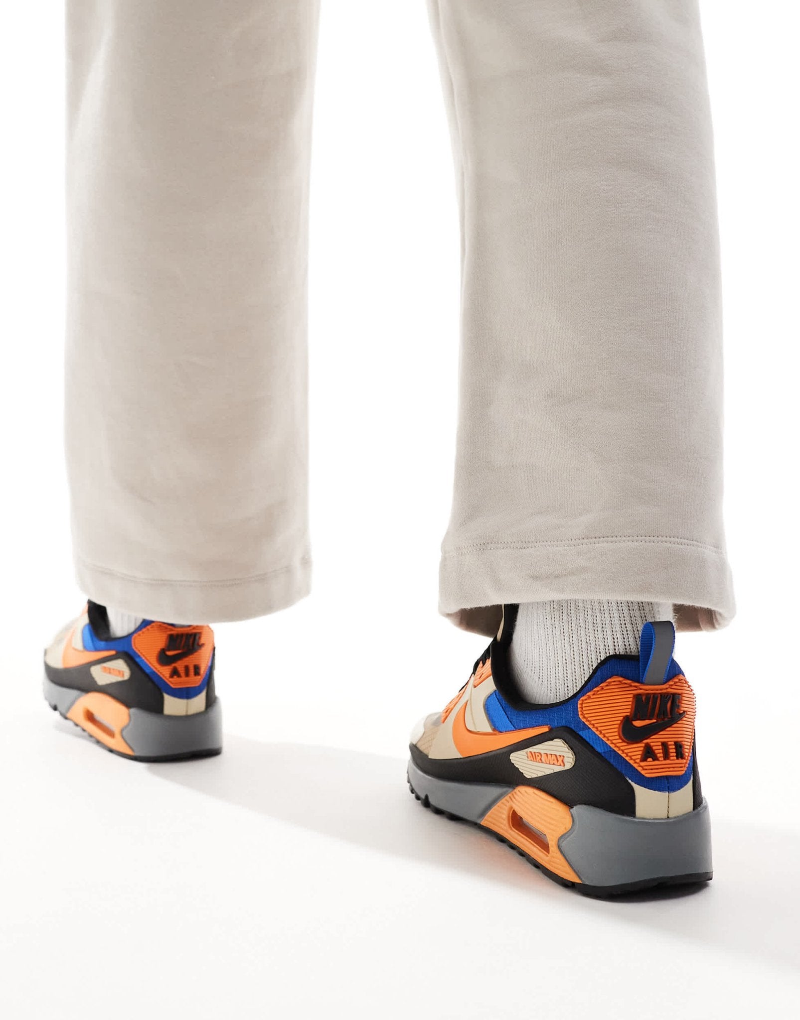 Nike Air Max 90 Drift trainers in orange and blue - ASOS Sample Sale EU Store