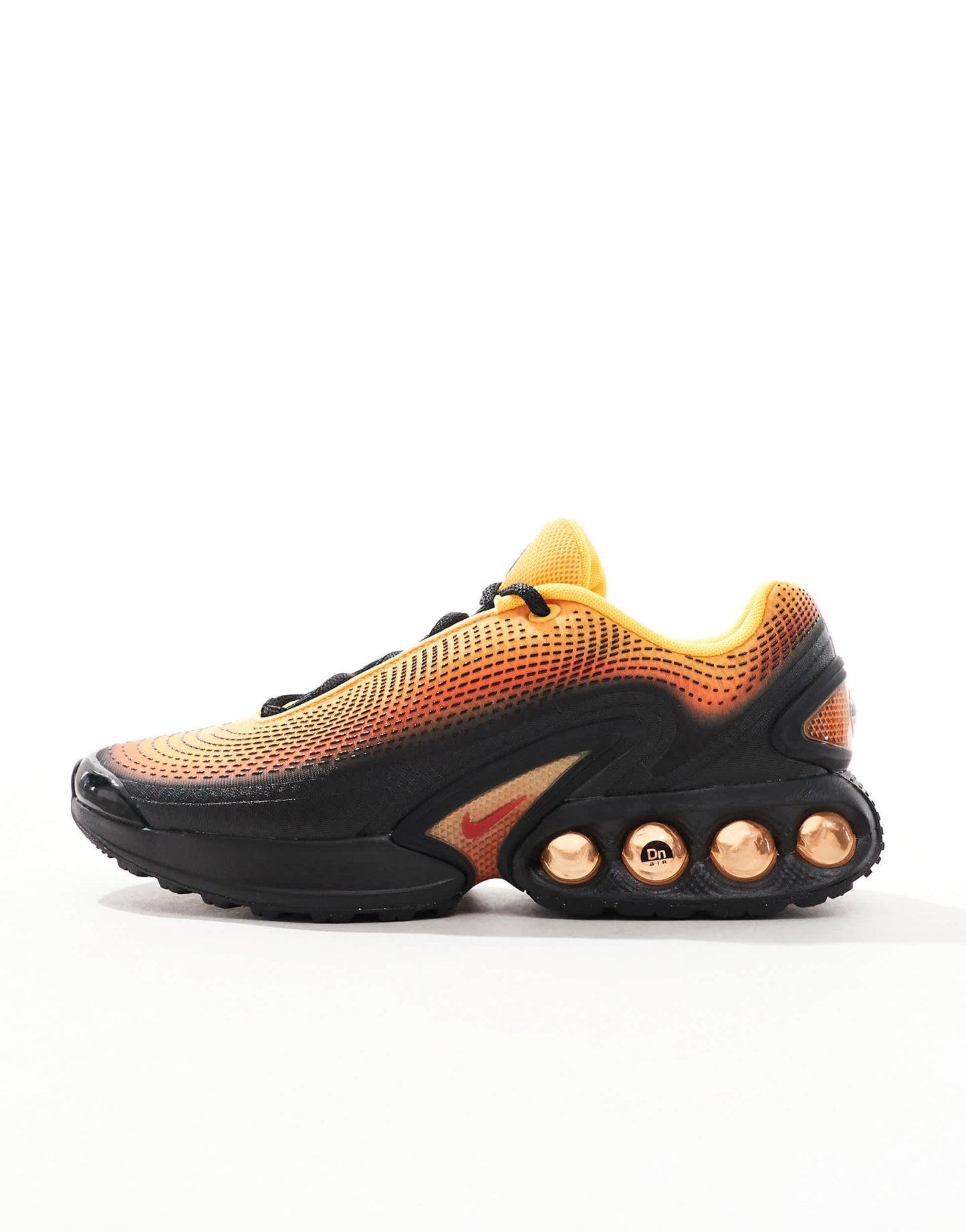 Nike Air Max DN trainers in black and orange - ASOS Sample Sale EU Store