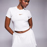 T-shirt corta Nike Chill bianca