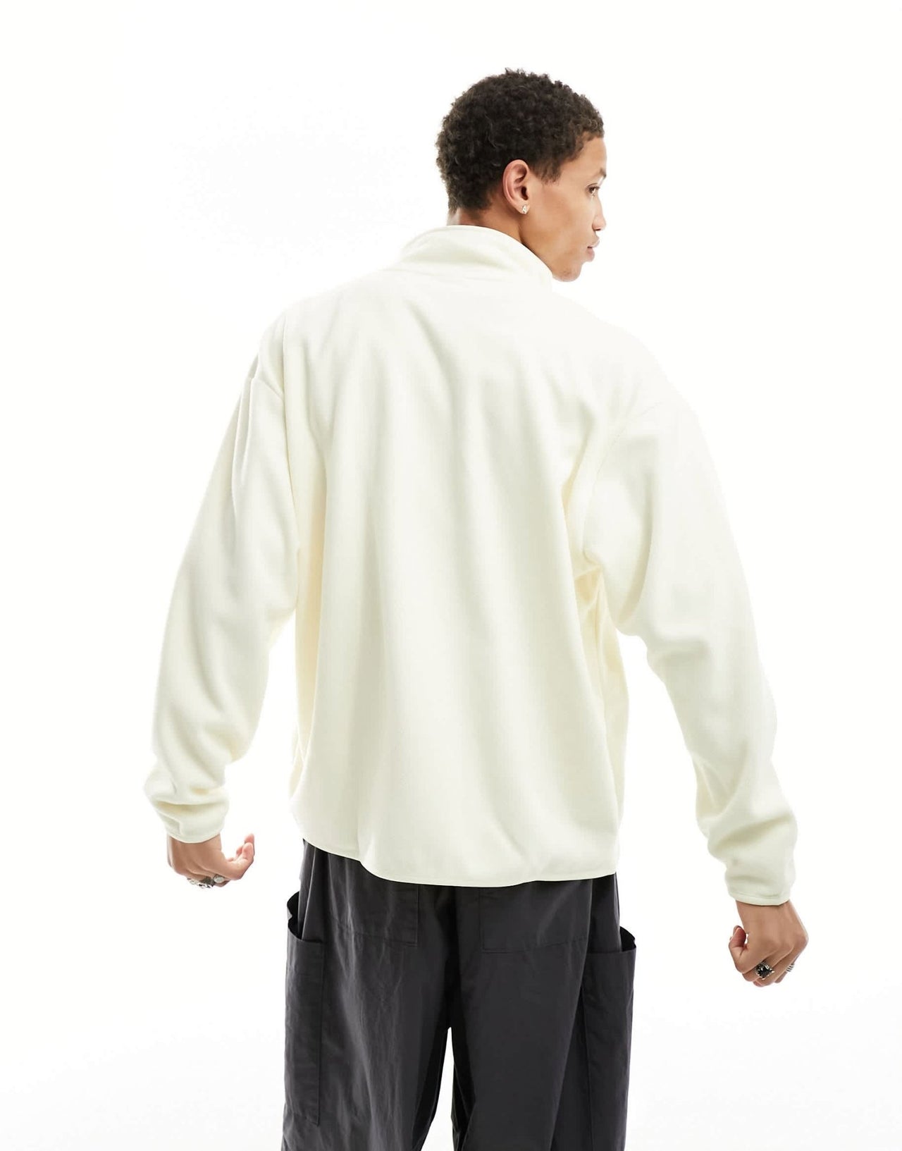 Nike Club fleece zip thru jacket in beige - ASOS Sample Sale EU Store