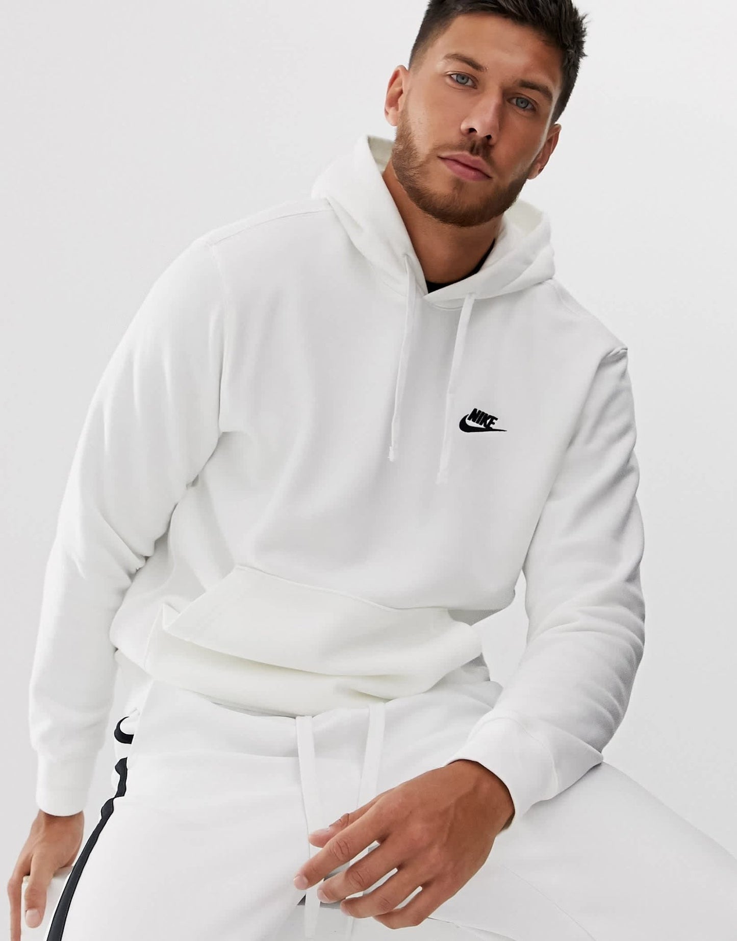 Nike Club unisex hoodie in white - ASOS Sample Sale EU Store