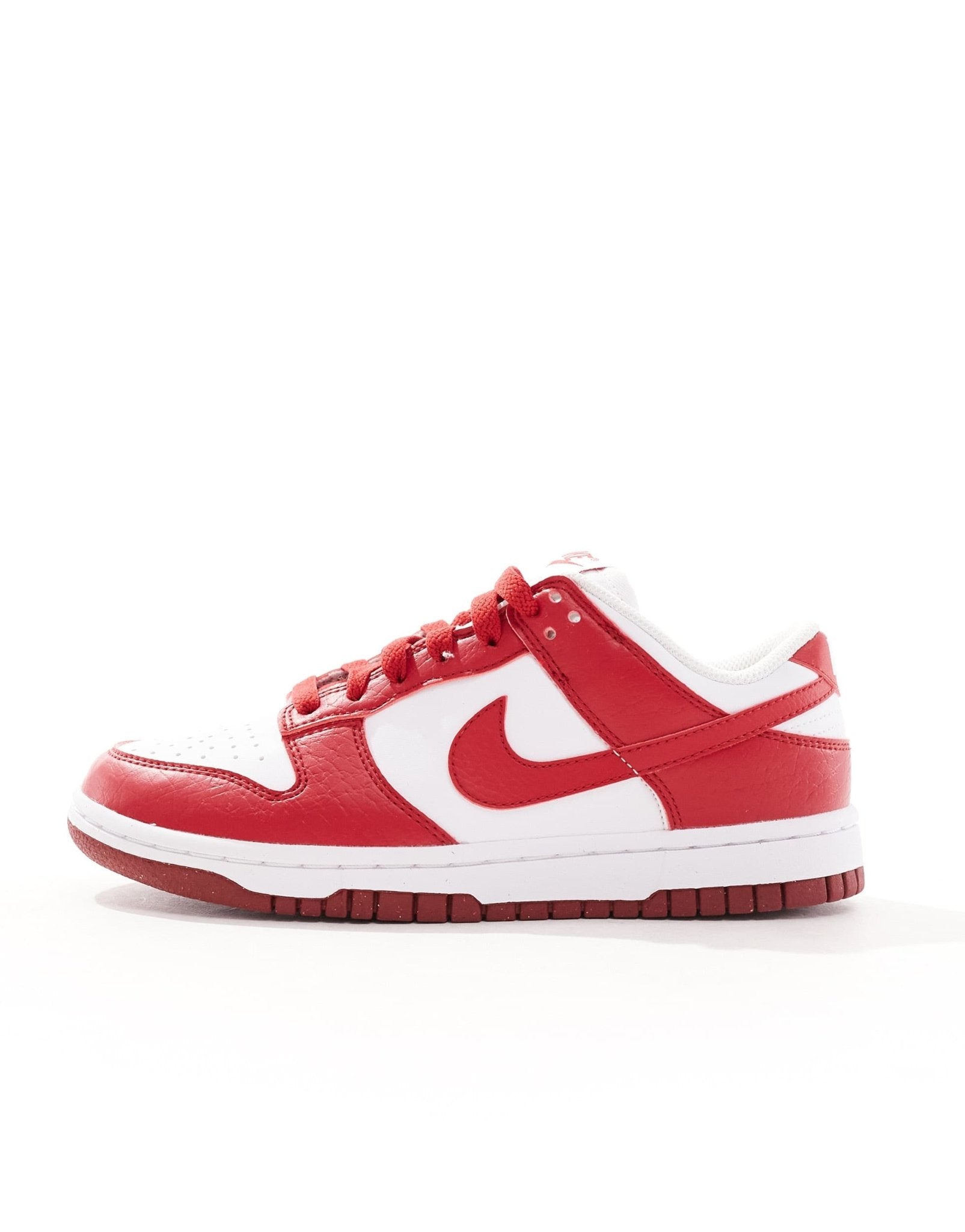 Nike Dunk Low NN unisex trainers in white and red - ASOS Sample Sale EU Store