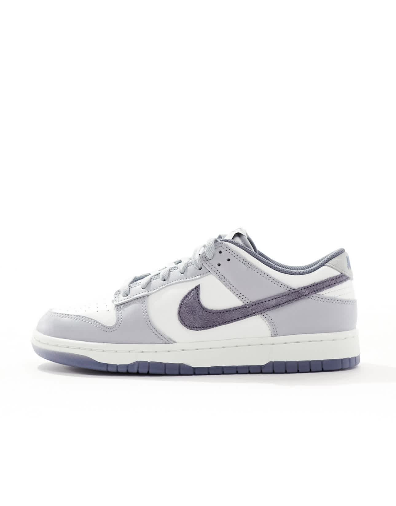 Nike Dunk Low Retro trainers in white and grey - ASOS Sample Sale EU Store