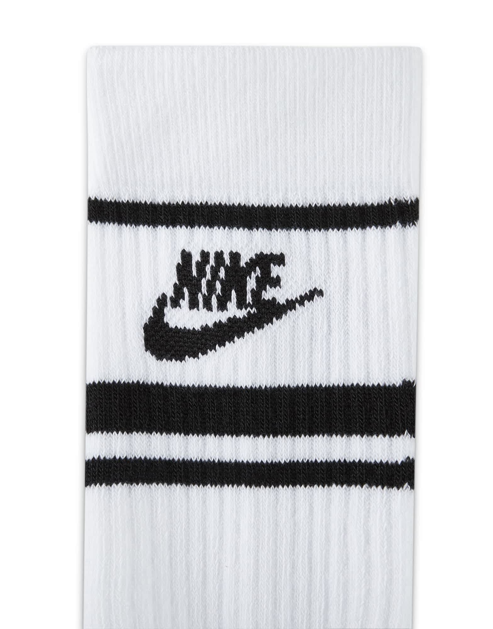 Nike Everyday Essential 3 pack ankle socks in white and black - ASOS Sample Sale EU Store
