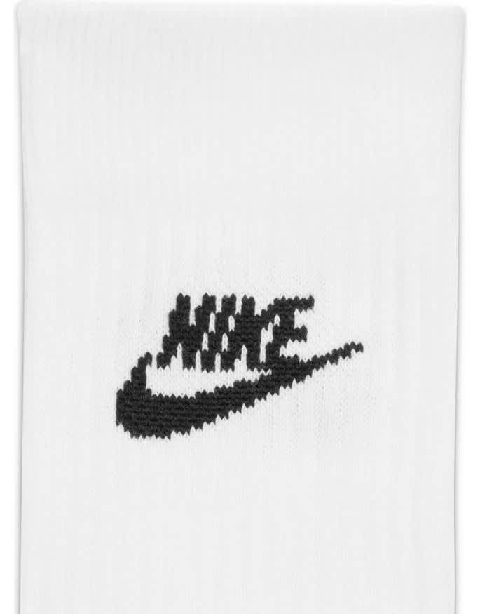 Nike Everyday Essential 3 pack crew socks in white - ASOS Sample Sale EU Store