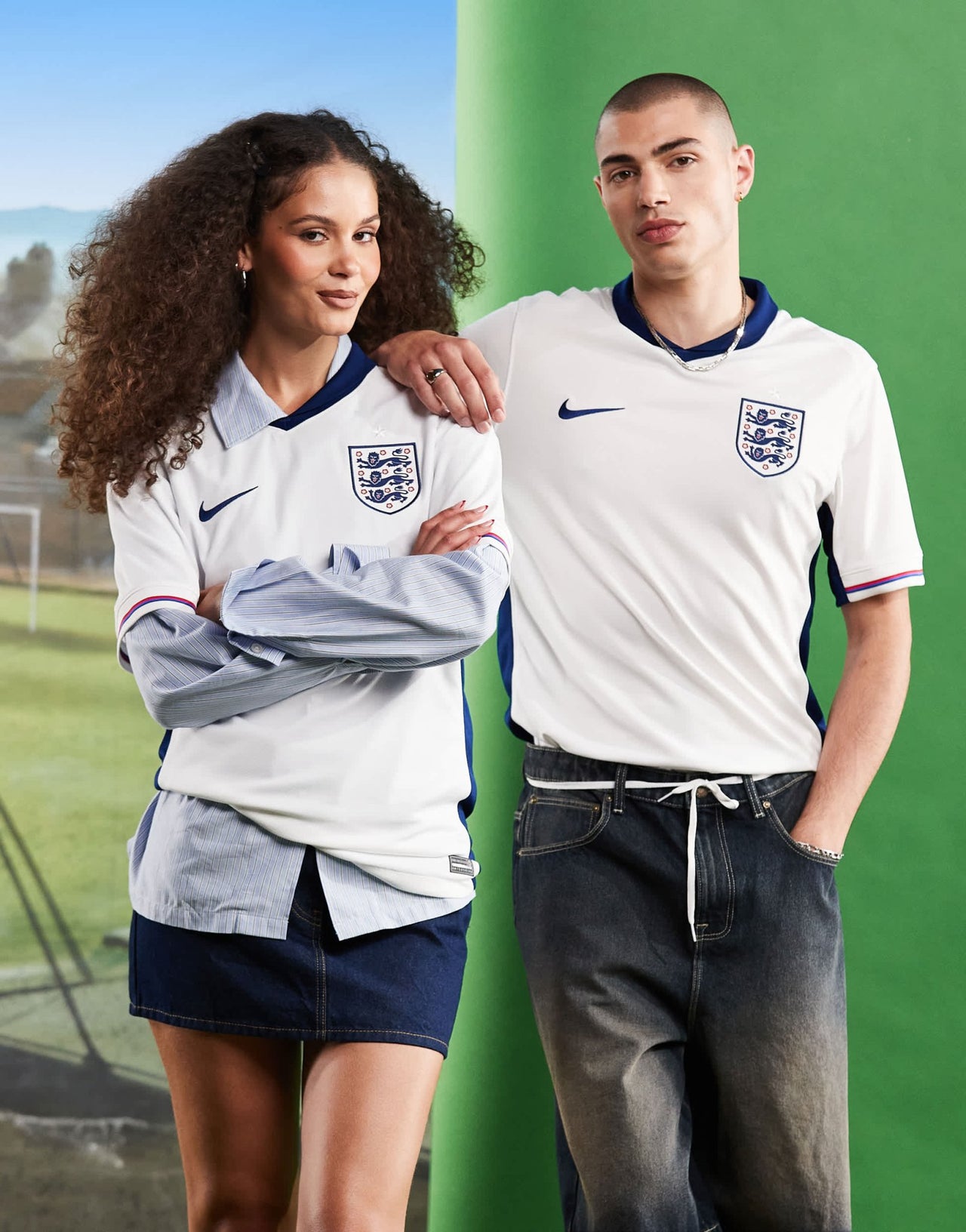 Nike Football Euro 2024 England Stadium home jersey in white - ASOS Sample Sale EU Store