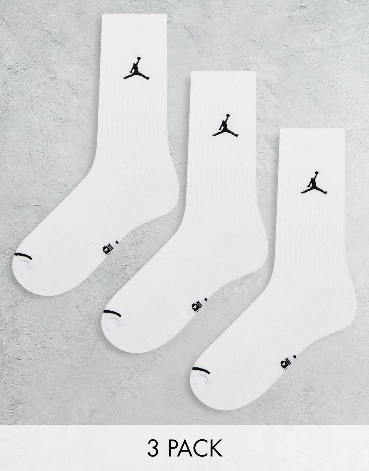 Nike Jordan 3 pack socks in white - ASOS Sample Sale EU Store