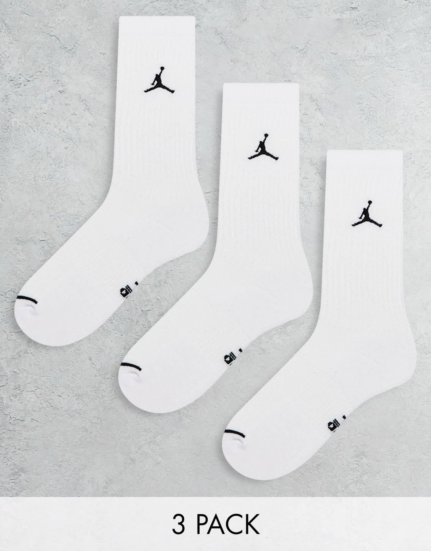 Nike Jordan 3 pack socks in white - ASOS Sample Sale EU Store