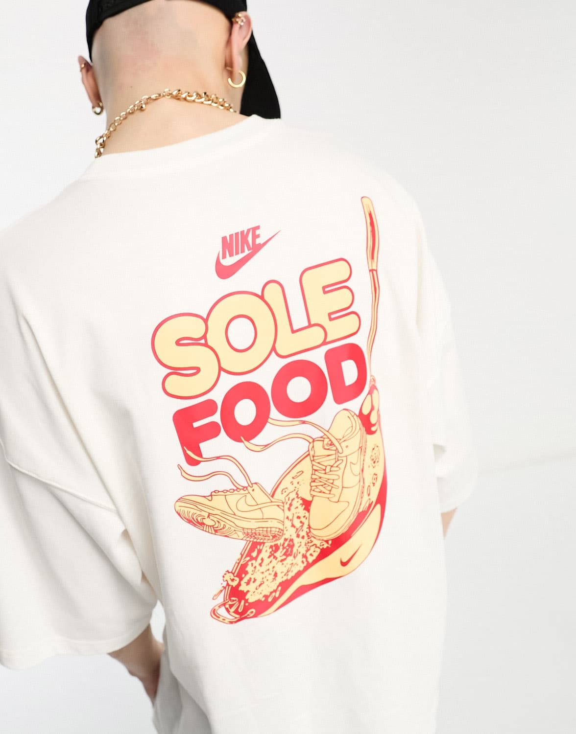 Nike M90 Sole Food LBR t-shirt in white - ASOS Sample Sale EU Store