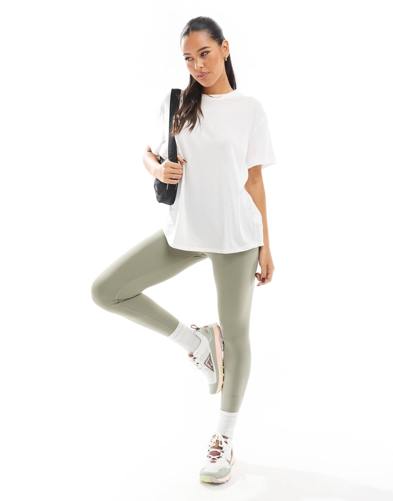 Nike One Training Dri - FIT relaxed t-shirt in white - ASOS Sample Sale EU Store
