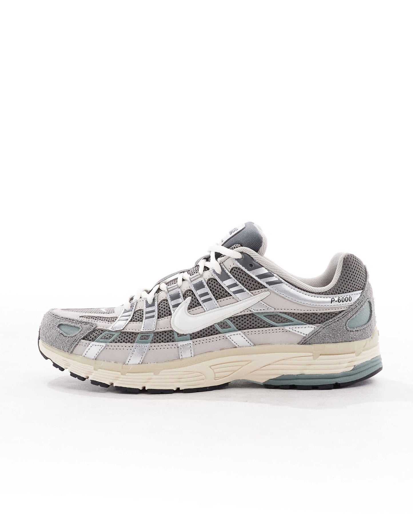 Nike P - 6000 unisex trainers in grey and off white - ASOS Sample Sale EU Store