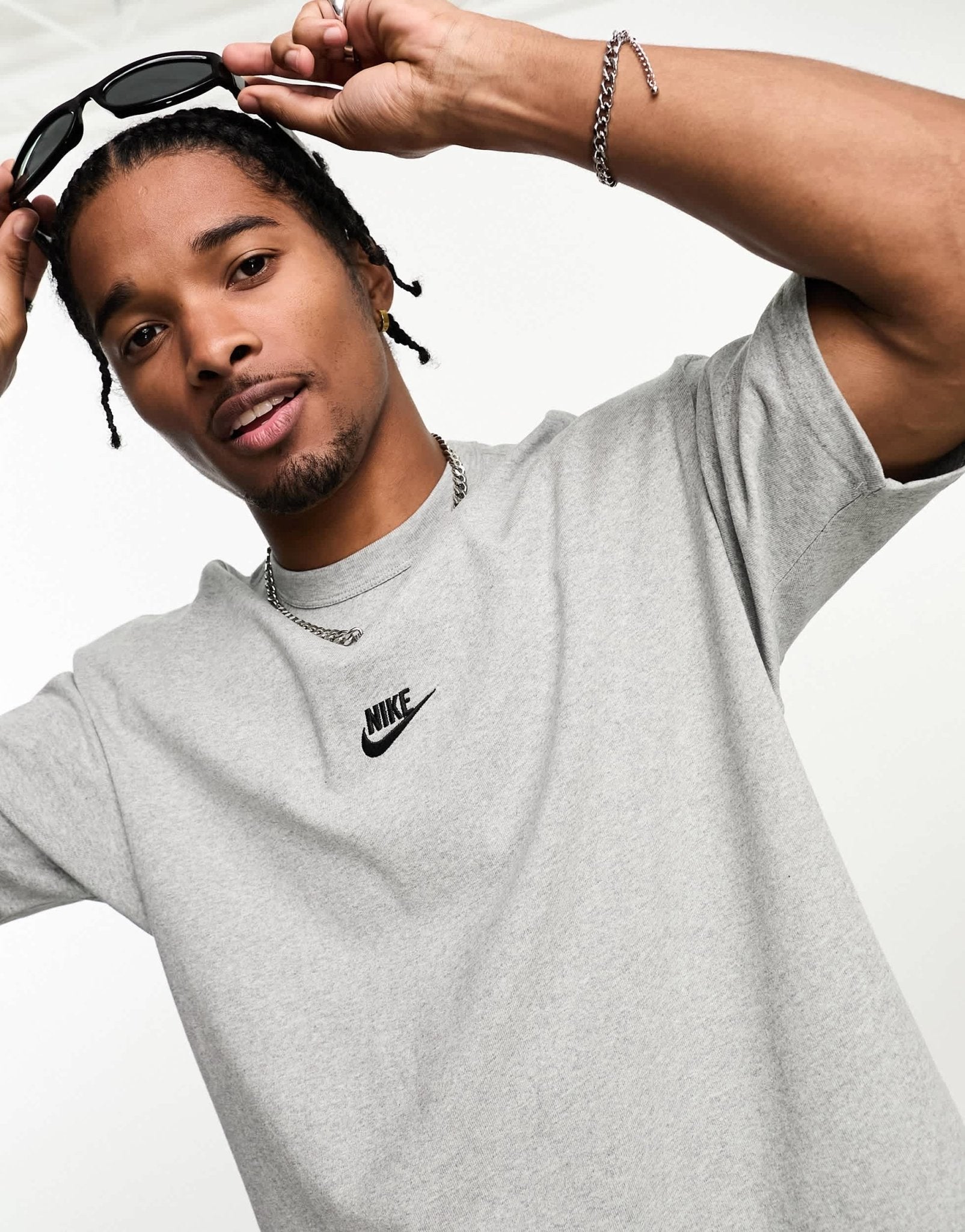 Nike Premium Essential Sust t-shirt in grey - ASOS Sample Sale EU Store