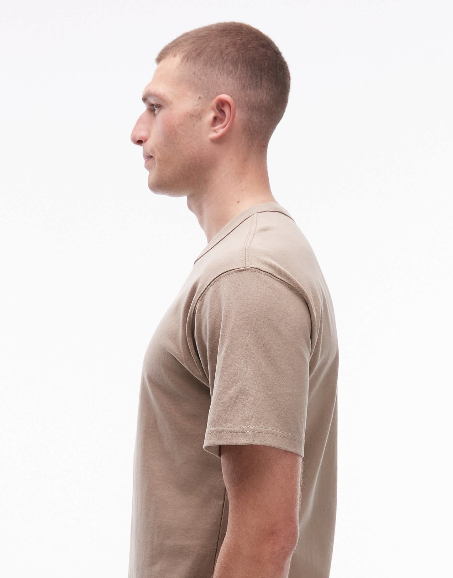 Nike Premium Essentials oversized t-shirt in light brown - ASOS Sample Sale EU Store