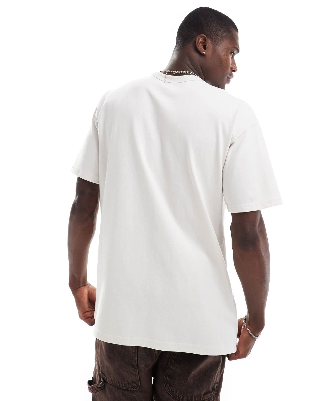 Nike premium essentials oversized t-shirt in off white - ASOS Sample Sale EU Store