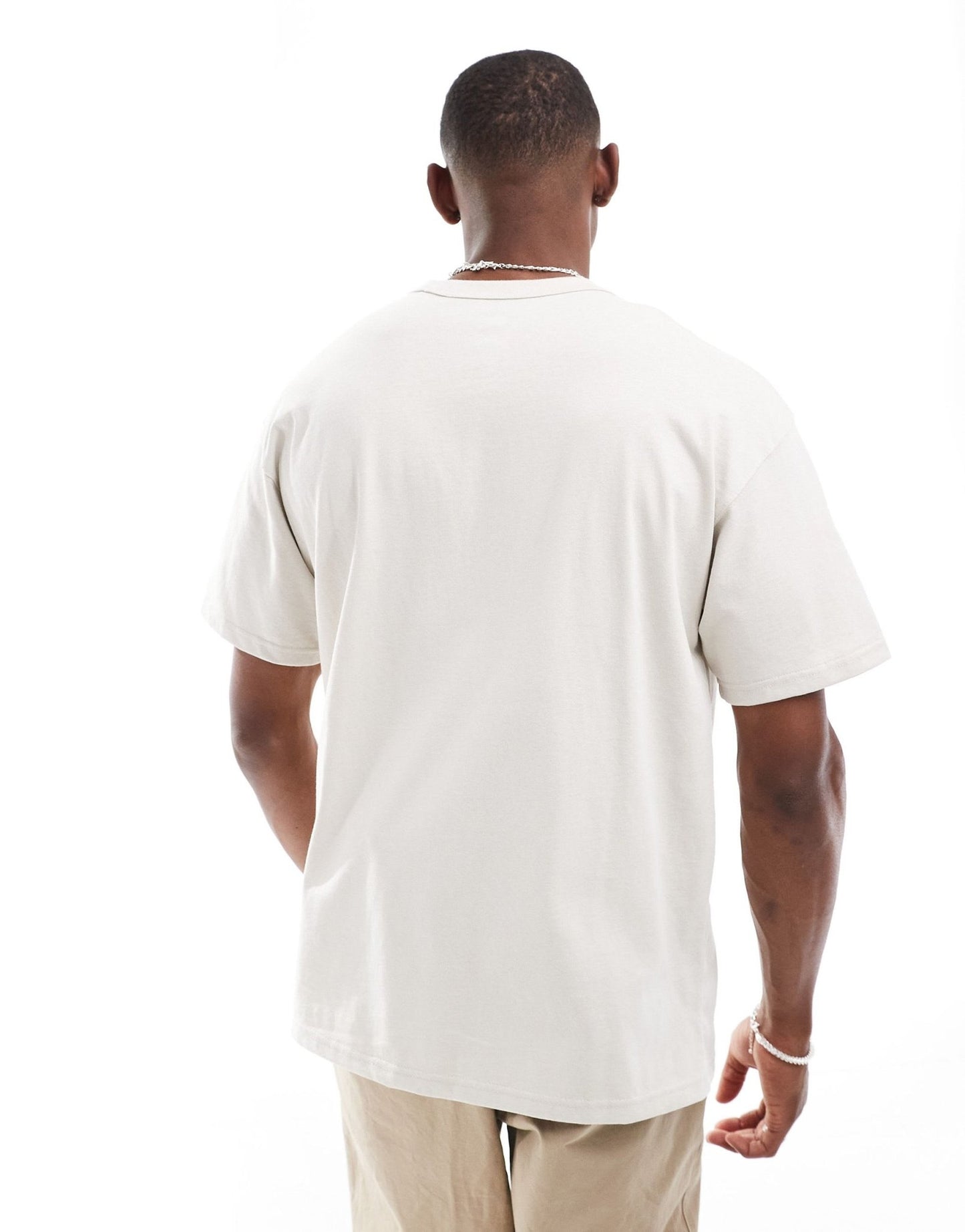 Nike premium essentials oversized t-shirt in off white - ASOS Sample Sale EU Store