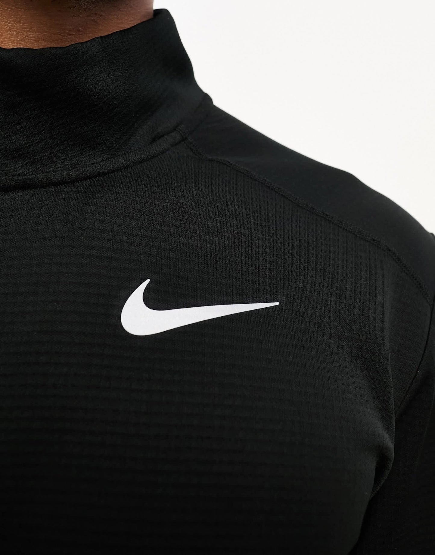 Nike Running Dri - Fit Pacer half zip long sleeve in black - ASOS Sample Sale EU Store