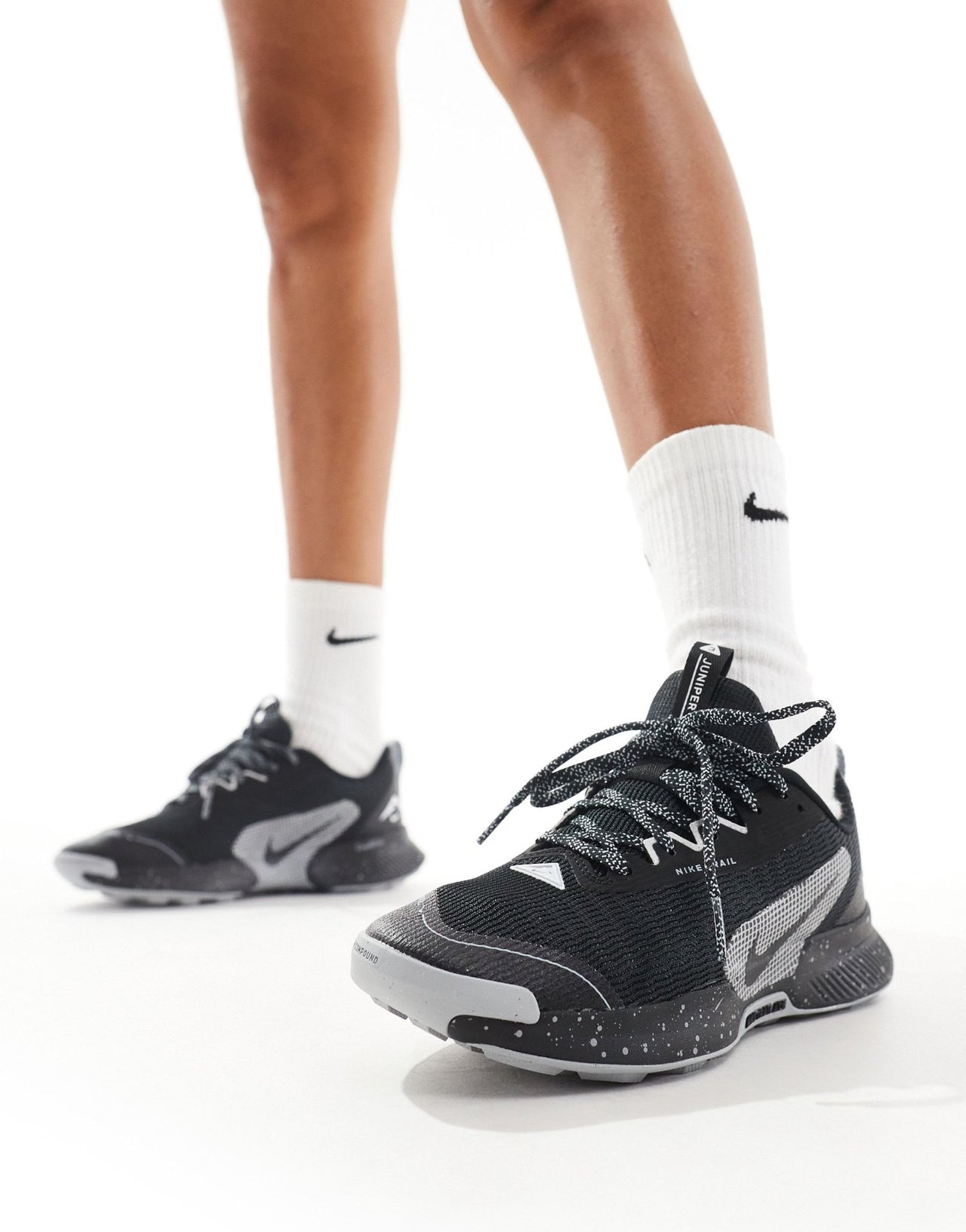 Nike Running Juniper Trail 3 trainers in triple black - ASOS Sample Sale EU Store