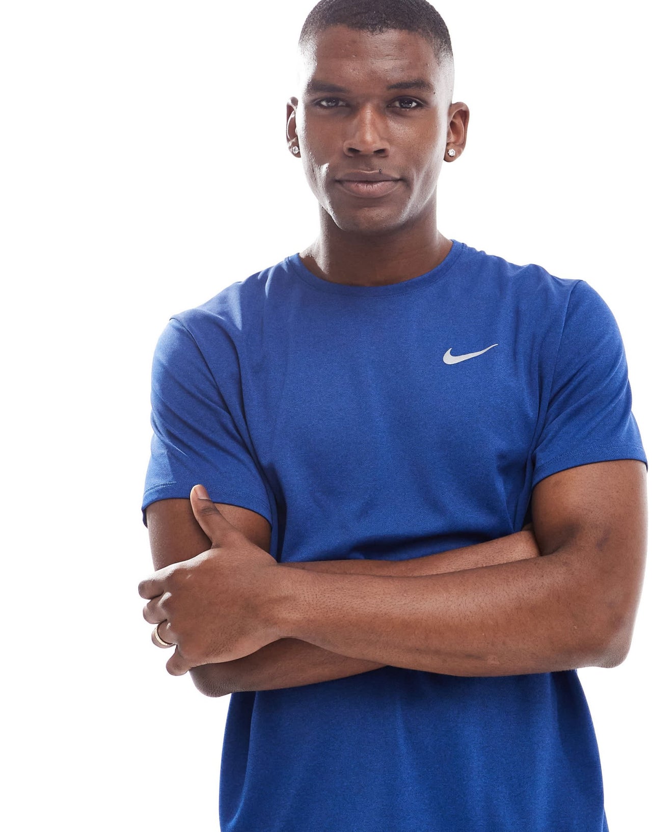Nike Running Miler Dri - FIT t-shirt in royal blue - ASOS Sample Sale EU Store