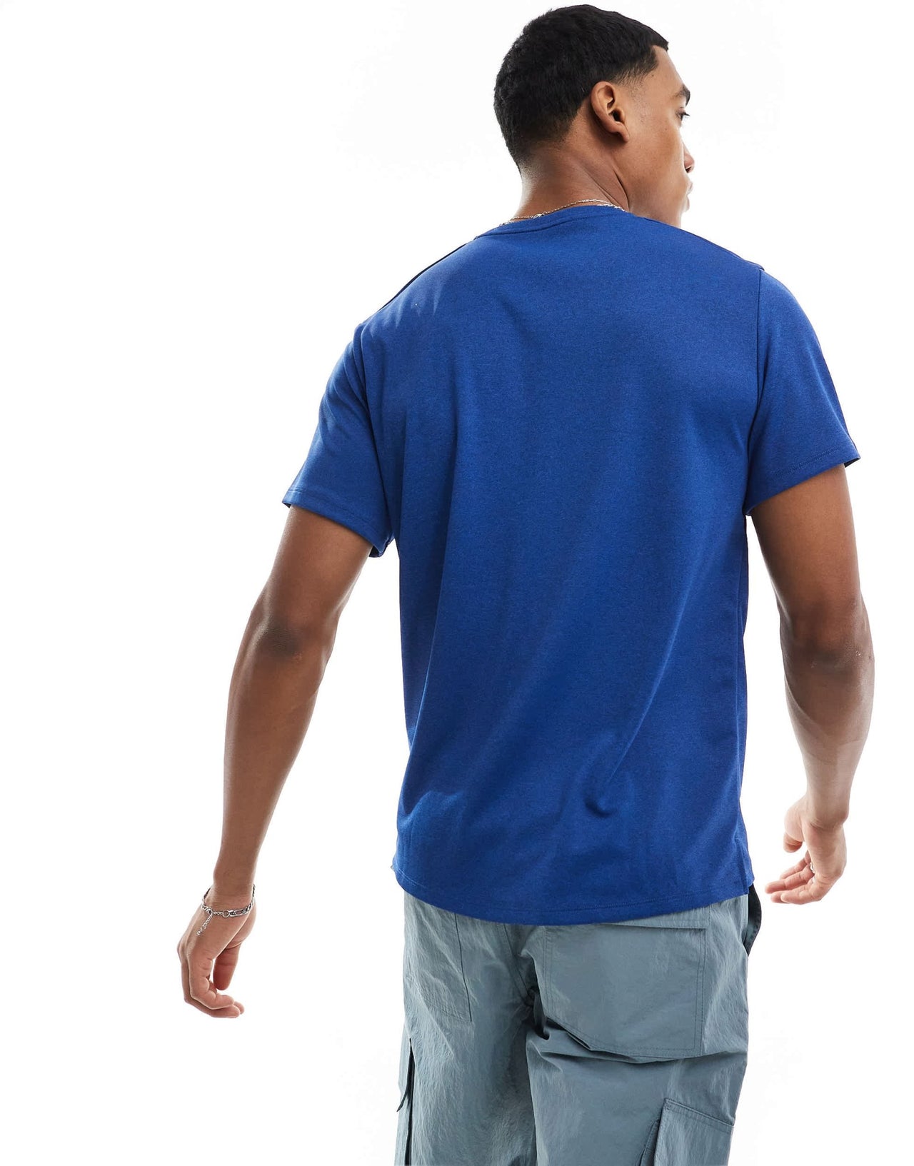 Nike Running Miler Dri - FIT t-shirt in royal blue - ASOS Sample Sale EU Store