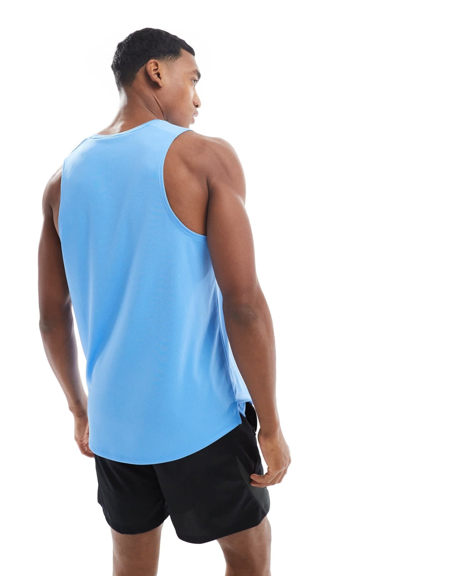 Nike Running Miler Dri - FIT vest in blue - ASOS Sample Sale EU Store