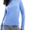 Top à manches longues Nike Running Pacer Dri-FIT à zip 1/4 en bleu clair