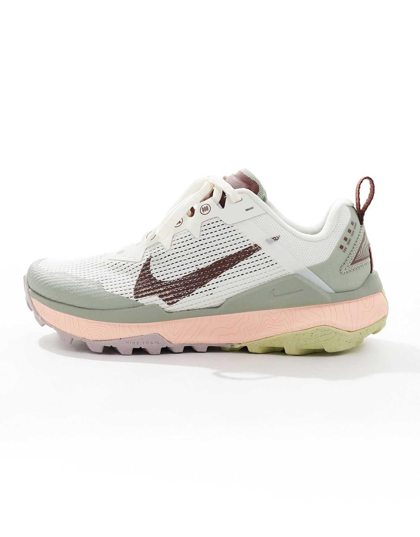 Nike Running React Wildhorse 8 trainers in white and green - ASOS Sample Sale EU Store