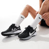Zapatillas Nike Running ReactX Pegasus Trail 5 en negro y blanco