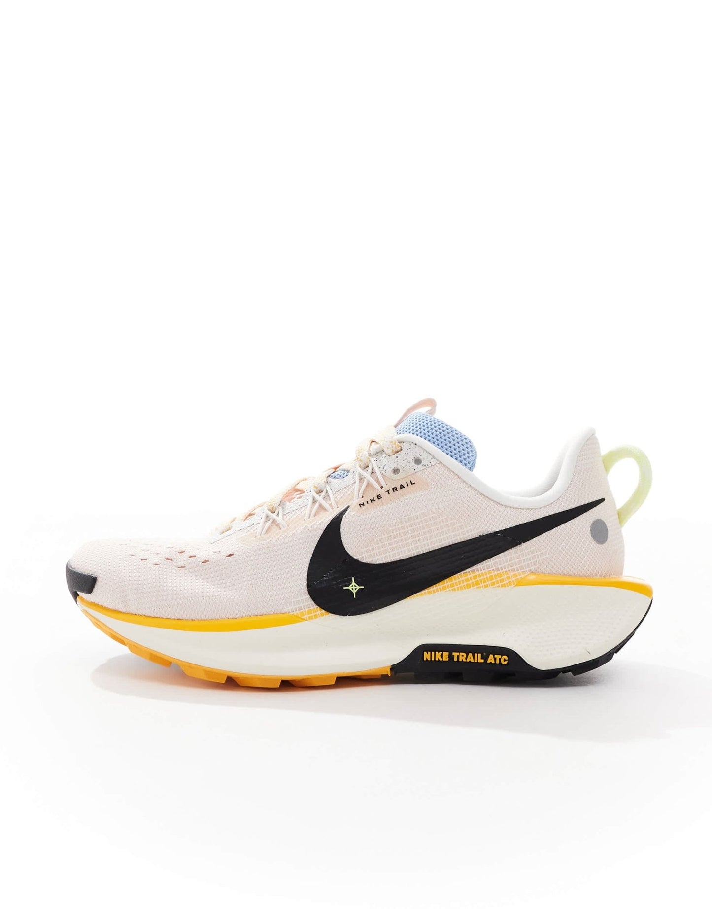 Nike Running ReactX Pegasus Trail 5 trainers in white and yellow - ASOS Sample Sale EU Store
