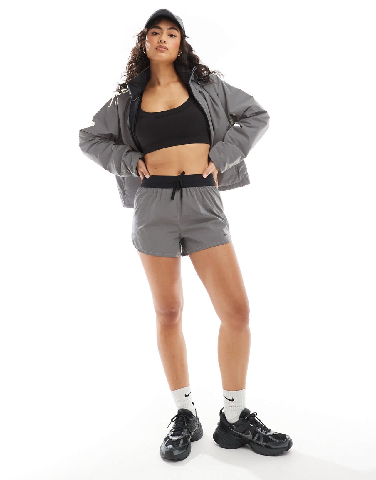 Nike Running Run Division 3 inch reflective shorts in silver - ASOS Sample Sale EU Store