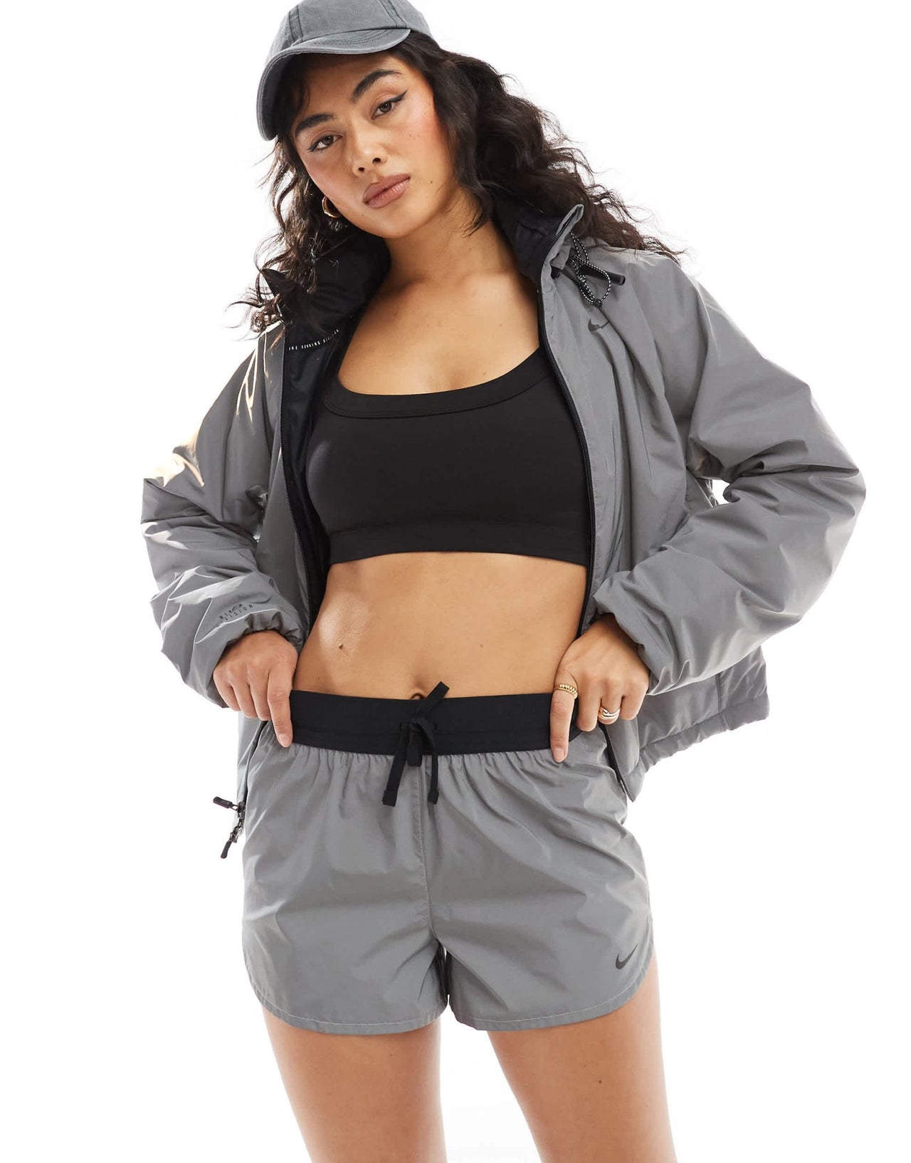 Nike Running Run Division 3 inch reflective shorts in silver - ASOS Sample Sale EU Store