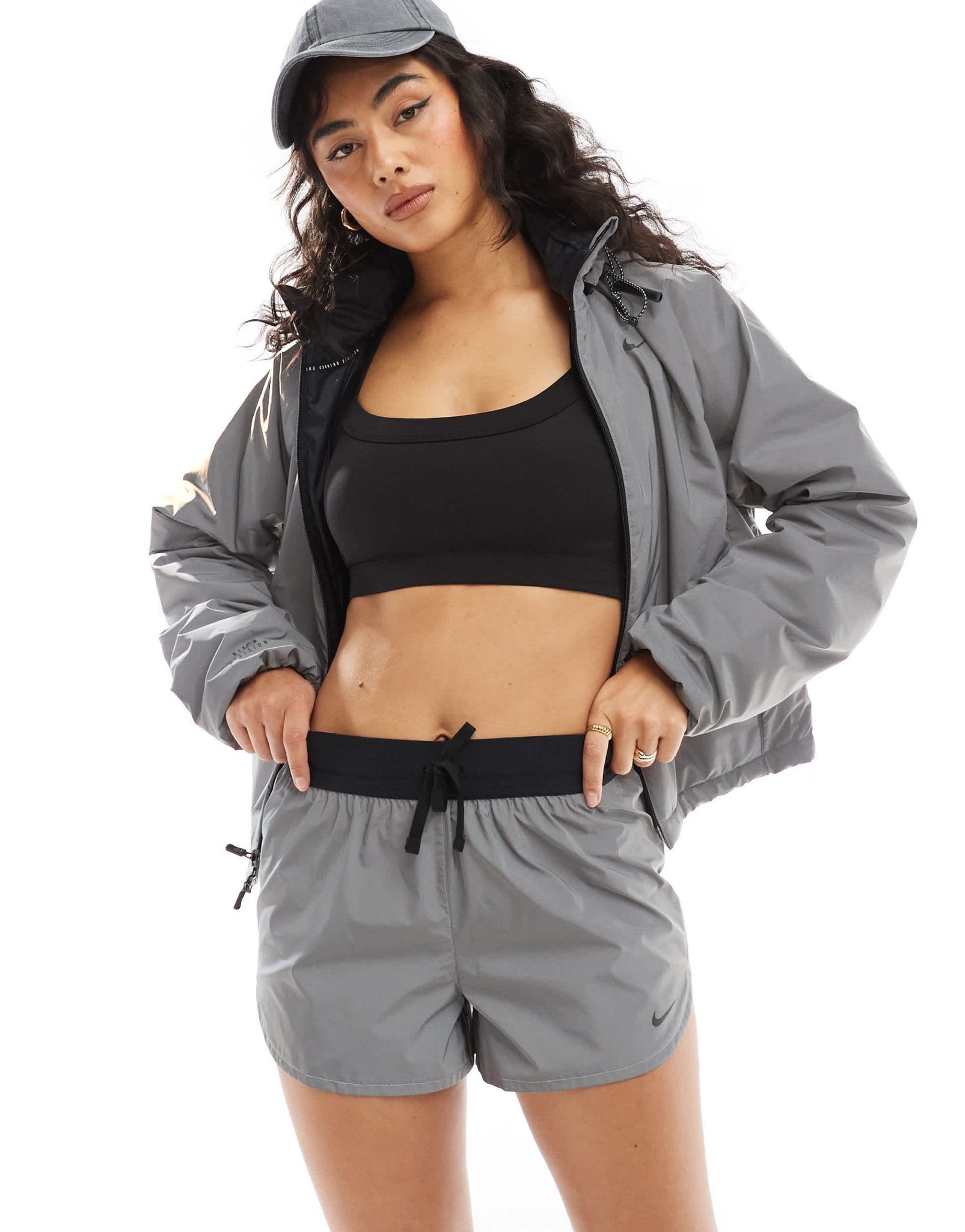 Nike Running Run Division 3 inch reflective shorts in silver - ASOS Sample Sale EU Store