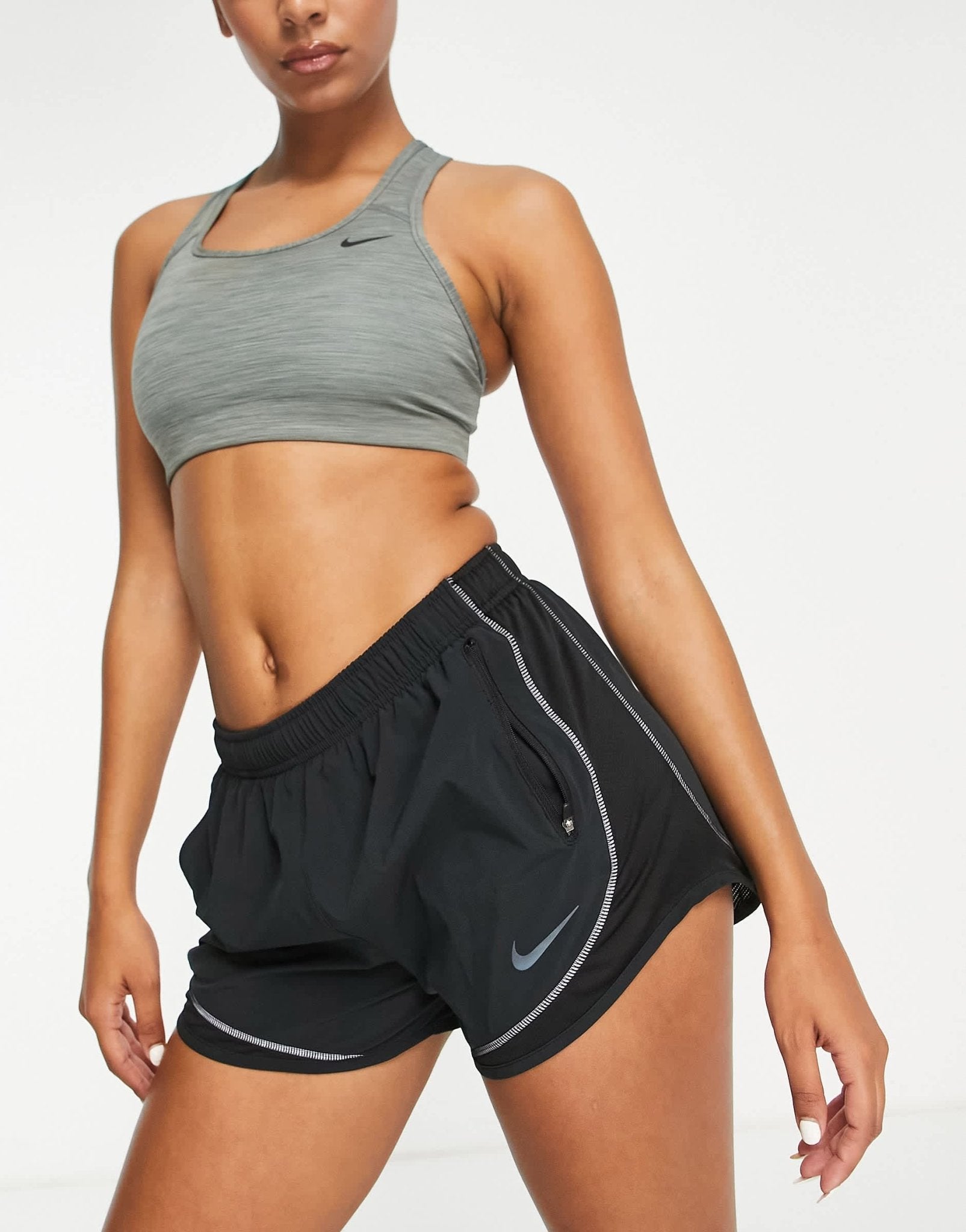 Nike Running Run Division Tempo Luxe shorts in black - ASOS Sample Sale EU Store