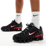 Nike Shox TL unisex trainers in black and red
