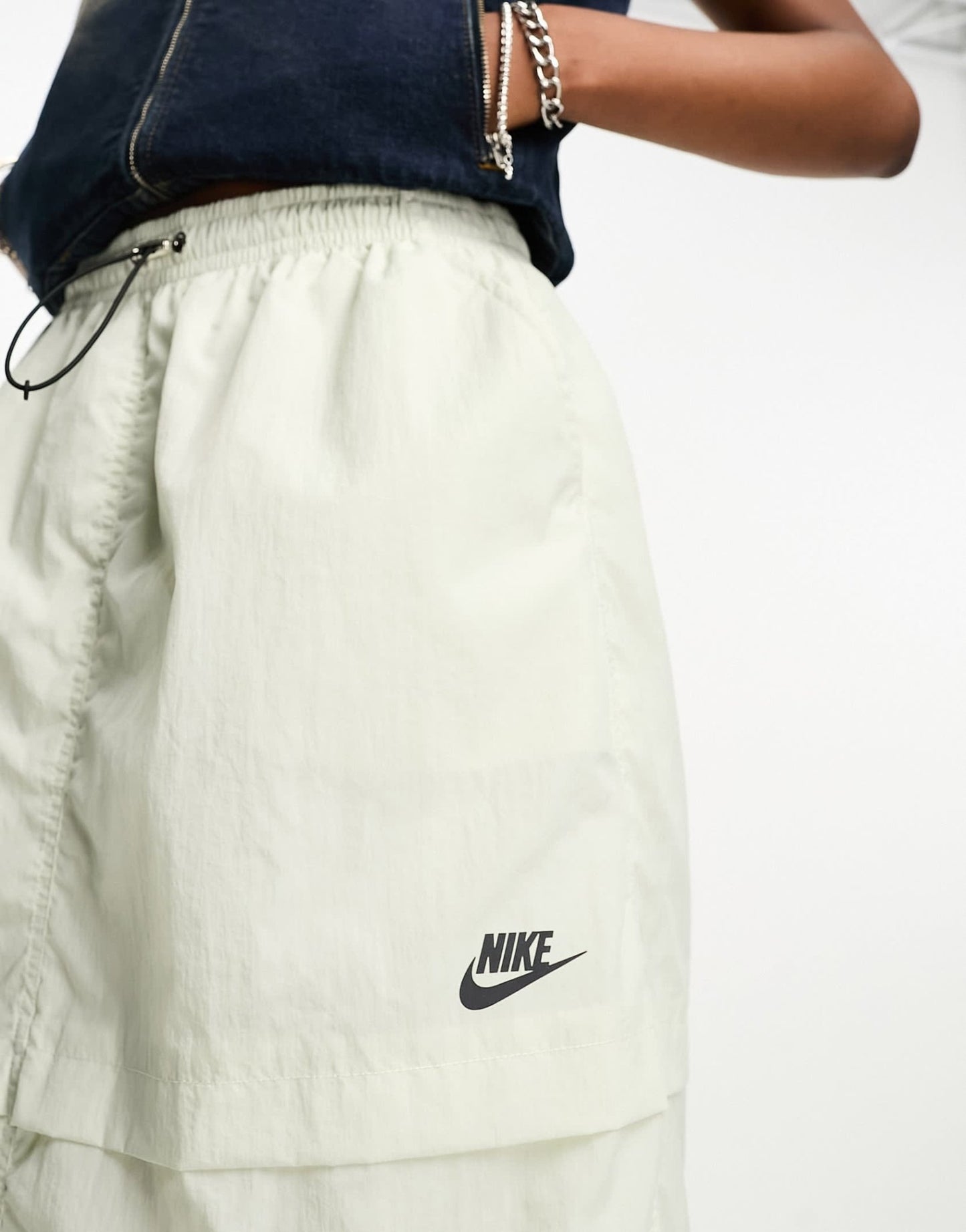 Nike Sport Utility woven cargo maxi skirt in sea glass green - ASOS Sample Sale EU Store