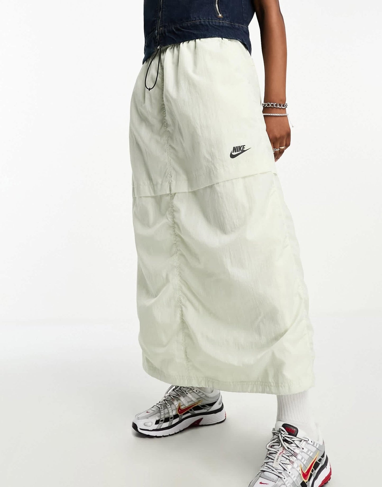 Nike Sport Utility woven cargo maxi skirt in sea glass green - ASOS Sample Sale EU Store