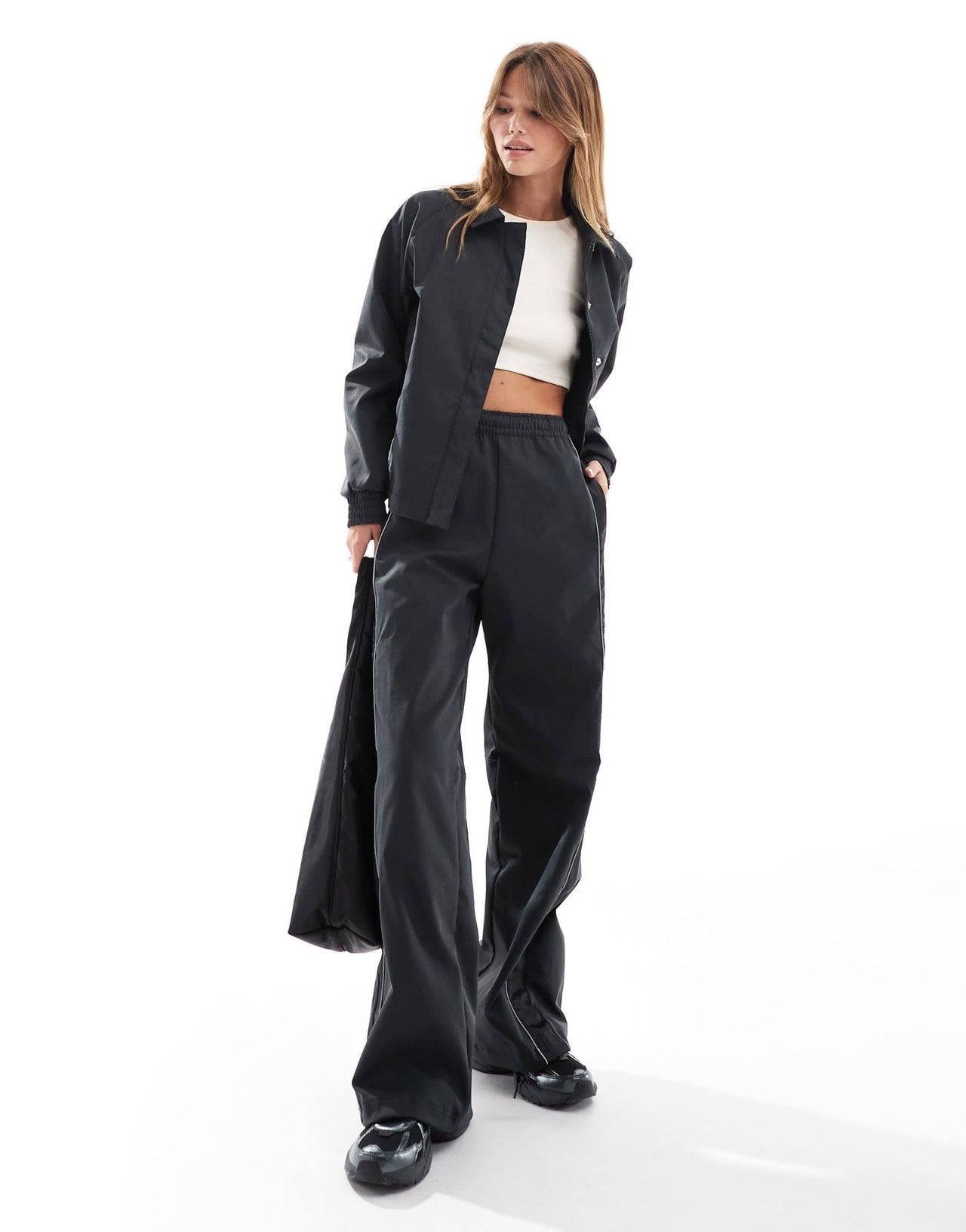Nike Streetwear woven jacket in black - ASOS Sample Sale EU Store