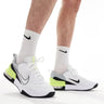 Nike Training Air Max Alpha 6 trainers in white and green