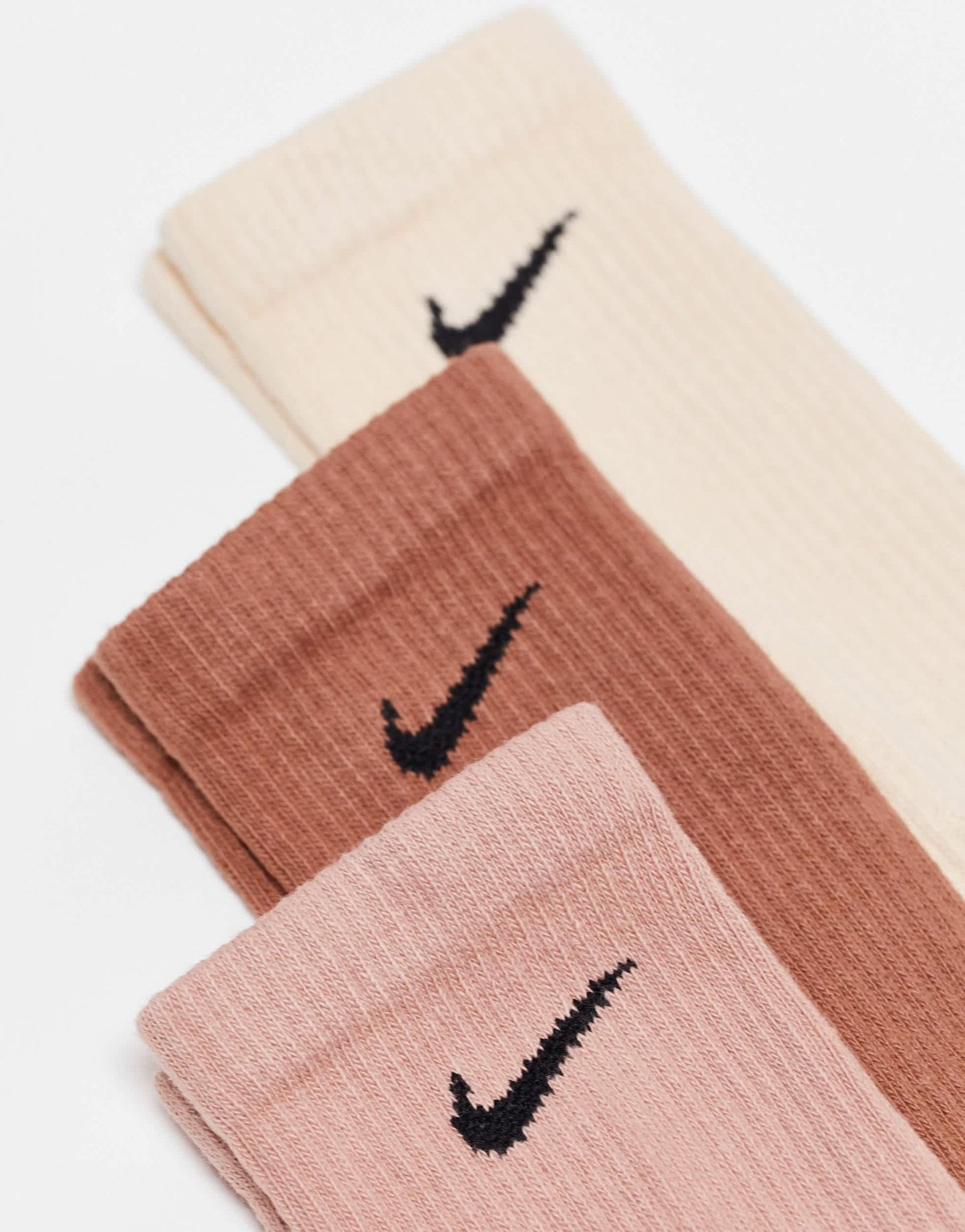 Nike Training Everyday Plus Cushioned 3 pack crew sock in brown and beige - ASOS Sample Sale EU Store