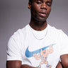 T-shirt Nike Training con grafica Gym Dog bianca