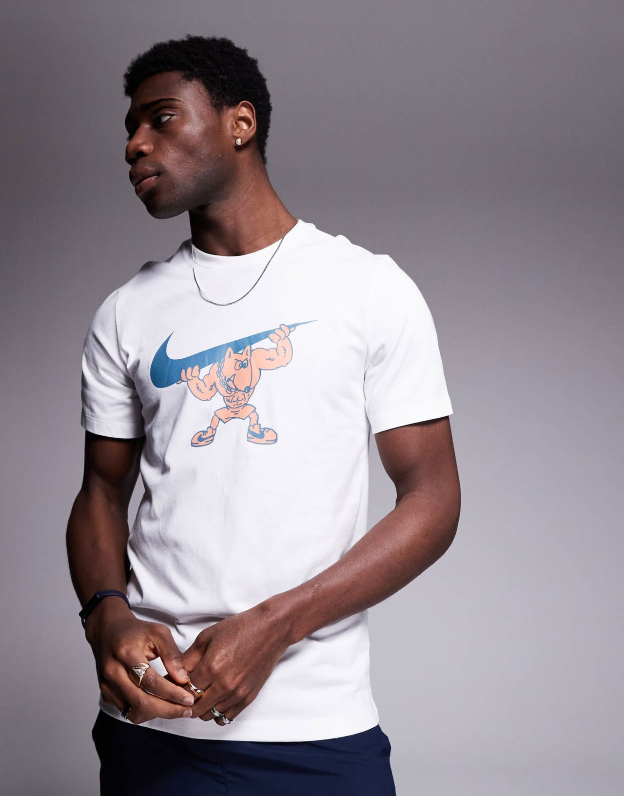 Nike Training Gym Dog graphic t-shirt in white - ASOS Sample Sale EU Store