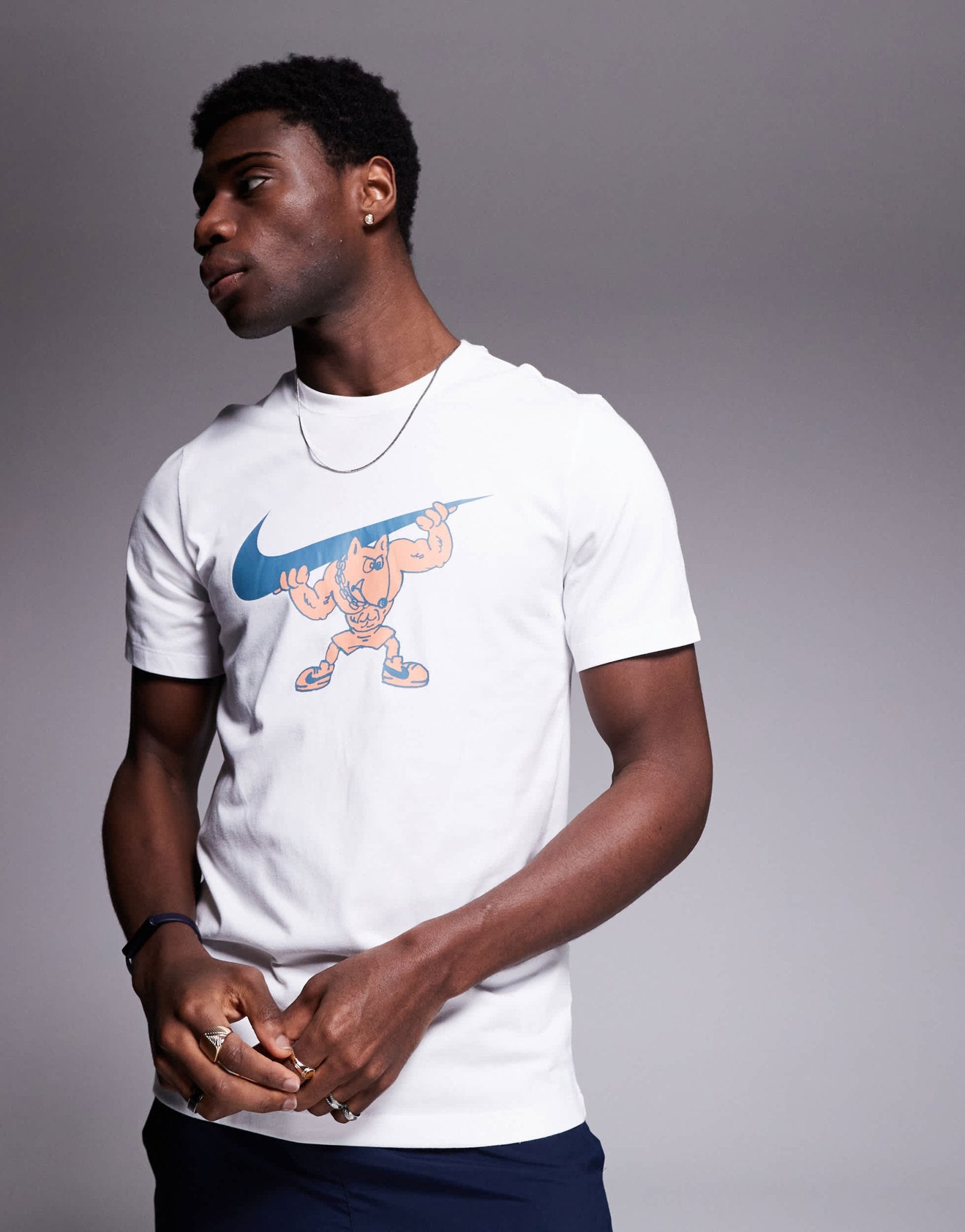 Nike Training Gym Dog graphic t-shirt in white - ASOS Sample Sale EU Store
