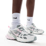 Nike V2K Run trainers in white and pink