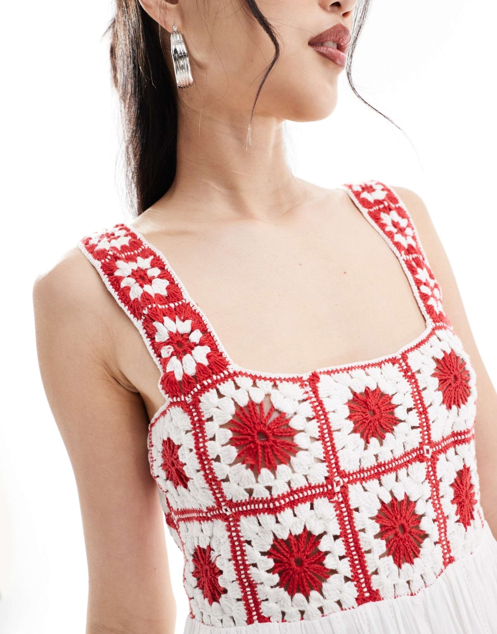 Nobody's Child Paola midi dress in multi print - ASOS Sample Sale EU Store