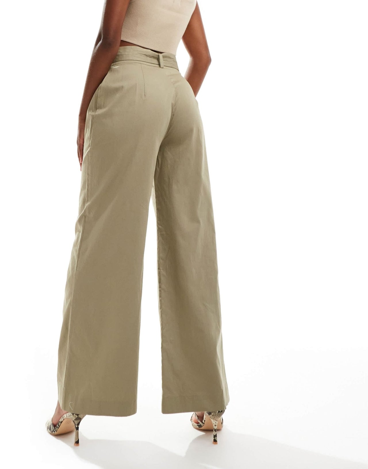 Nobody's Child Stevie trouser in green - ASOS Sample Sale EU Store