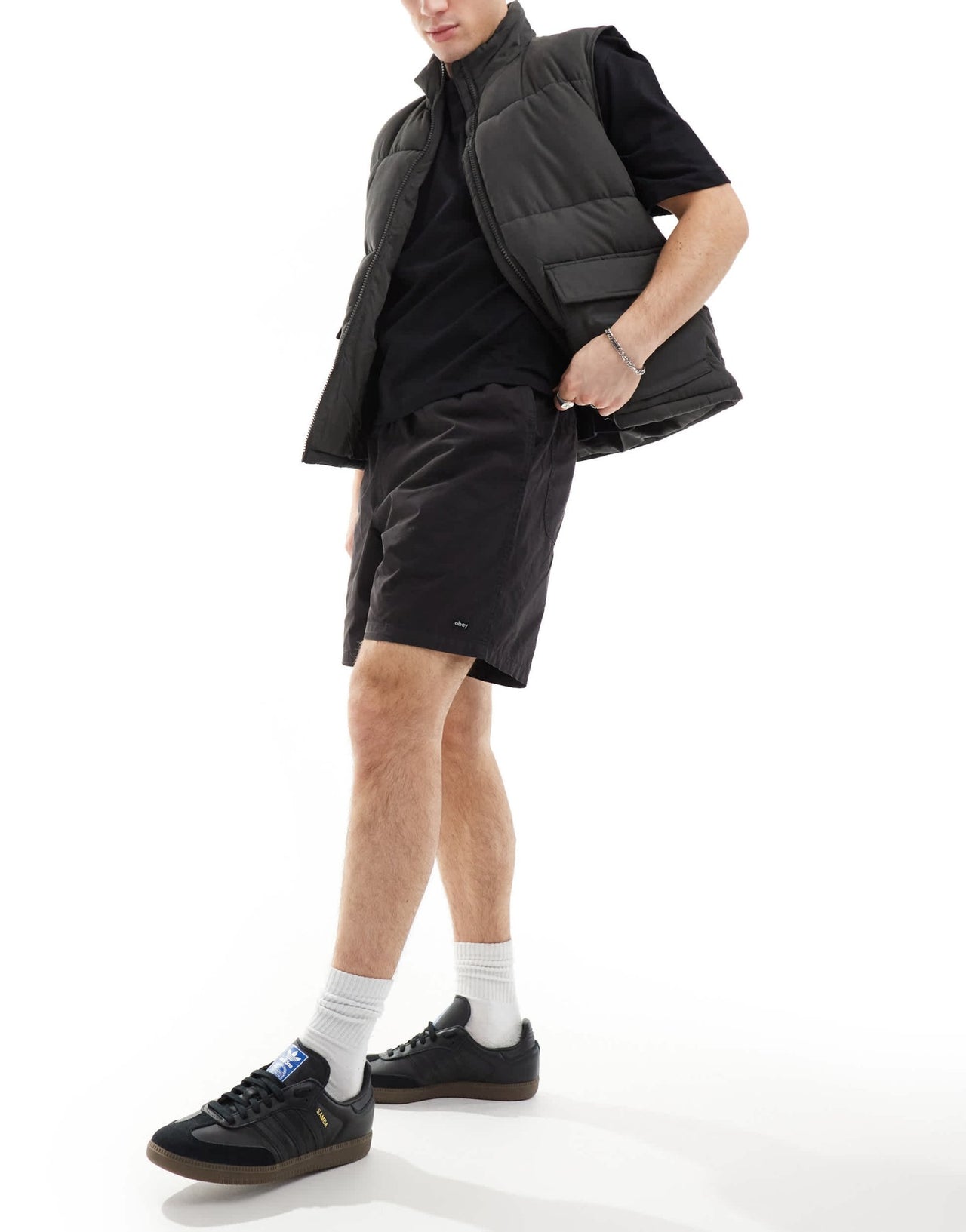 Obey pigment trial short in black - ASOS Sample Sale EU Store
